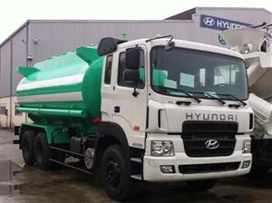 Xe téc chở xăng dầu 16 khối Hyundai