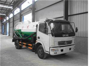 Xe hút chất thải 6 khối Dongfeng nhập khẩu