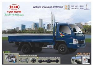 Xe tải thùng 2.5 tấn Veam