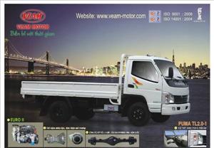 Tải thùng 2 tấn Veam