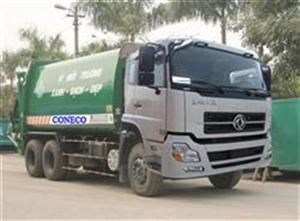 Xe cuốn ép chở rác 22 khối Dongfeng