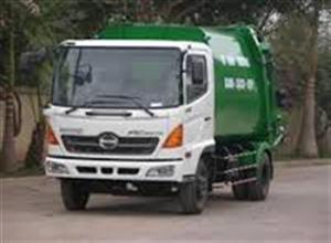 Xe cuốn ép chở rác 17 khối Hino
