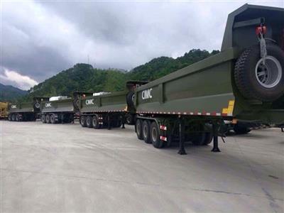 Sơ mi rơ moóc ben CIMC 28.5 tấn