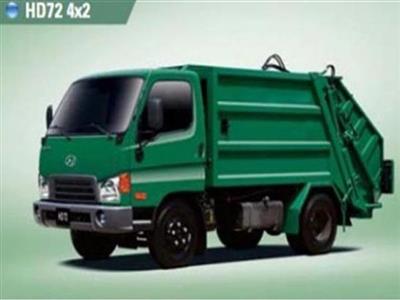 Xe cuốn ép chở rác 5 khối Hyundai HD72