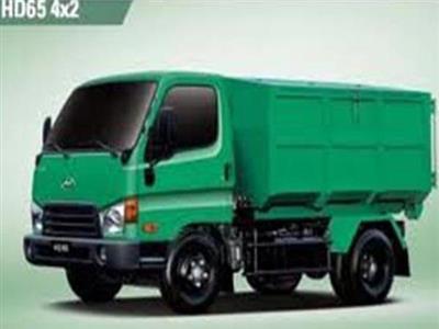 Xe chở rác thùng rời 6 khối HD65 Hyundai