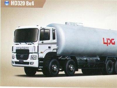 Xe téc chở xăng dầu 26 khối Hyundai