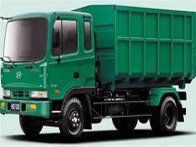 Xe chở rác thùng rời 10 khối Hyundai HD120