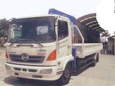 Xe tải HINO FC9JLSW gắn cẩu 3 tấn TADANO