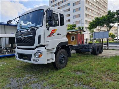 Xe tải thùng 3 chân Dongfeng Hoàng Huy