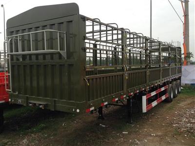 Sơ mi rơ moóc ZENGDA 12,4m có khung mui