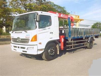 Xe tải Hino gắn cẩu 3 tấn