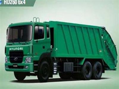 Xe cuốn ép chở rác 19 khối Hyundai