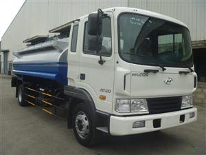 Xe téc chở xăng dầu 10 khối hyundai