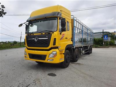 Xe tải 4 chân Dongfeng Hoàng Huy nóc cao