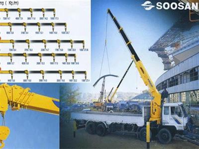Cần cẩu Soosan 10 tấn - 17 tấn