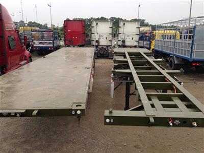 Sơ mi rơ moóc xương ZENGDA 12,4m