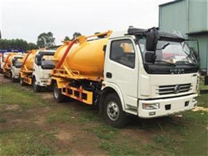 Xe hút chất thải 5 khối DONGFENG