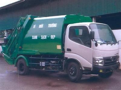 Xe chở rác 6 khối HINO WU342L