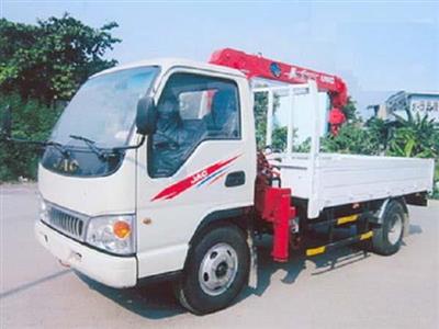Xe tải JAC gắn cẩu 2 tấn Unic URV233