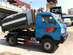 Xe chở rác thùng rời 3 khối dongfeng