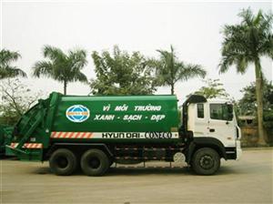 Xe cuốn ép chở rác 22 khối Hyundai