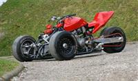 Honda Hornet 600 độ 3 bánh độc đáo