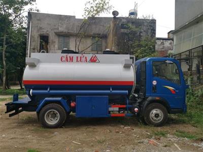 Xe téc chở xăng dầu 7 khối Howo