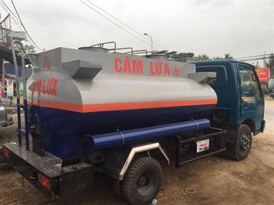 Xe téc chở xăng dầu thaco