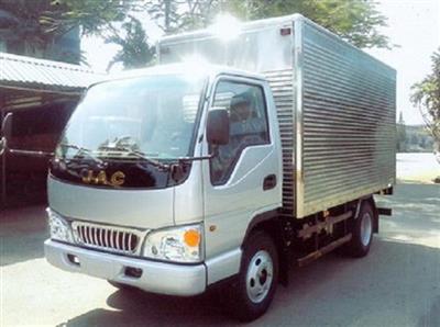 Xe tải thùng kín 2,3 tấn JAC
