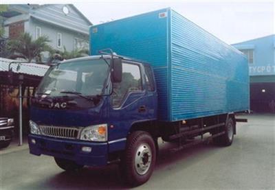 Xe tải thùng kín 8 tấn JAC