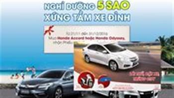 Chương trình khuyến mãi từ Honda Ôtô Việt Nam dịp cuối năm 2016