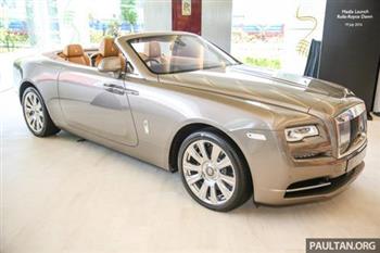 Xế siêu sang Rolls-Royce Dawn ra mắt, giá 1 triệu đô