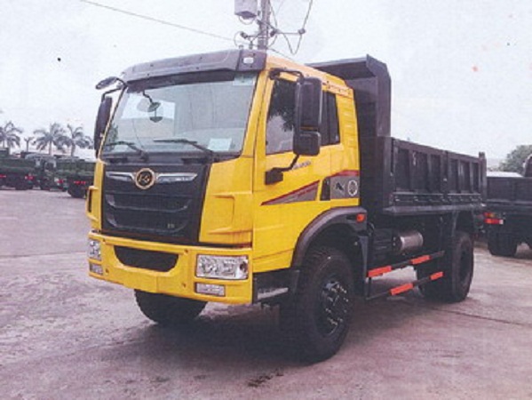 Xe tải ben 8 tấn 2 cầu Trường Giang - 1